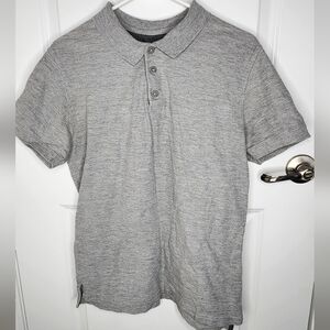 Lee Men's Gray Polo Shirt
